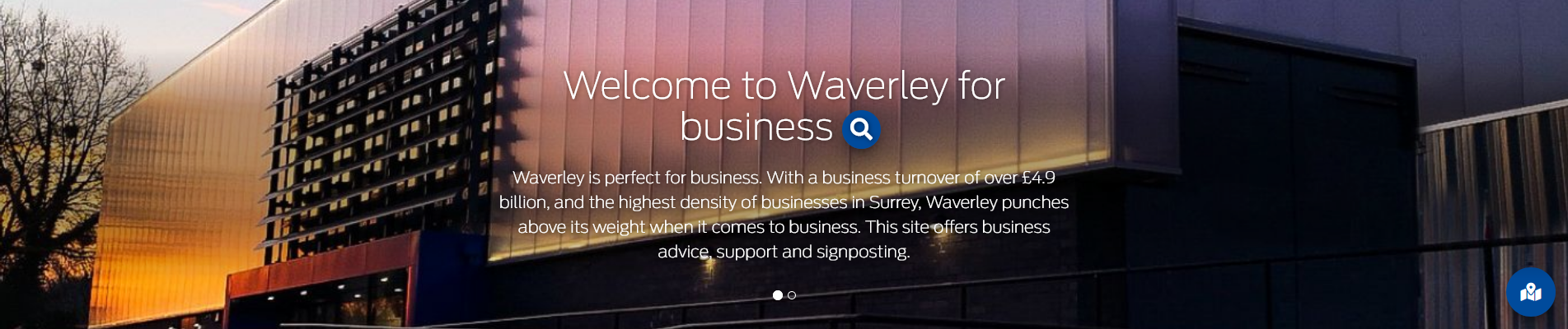 New Business Waverley website
