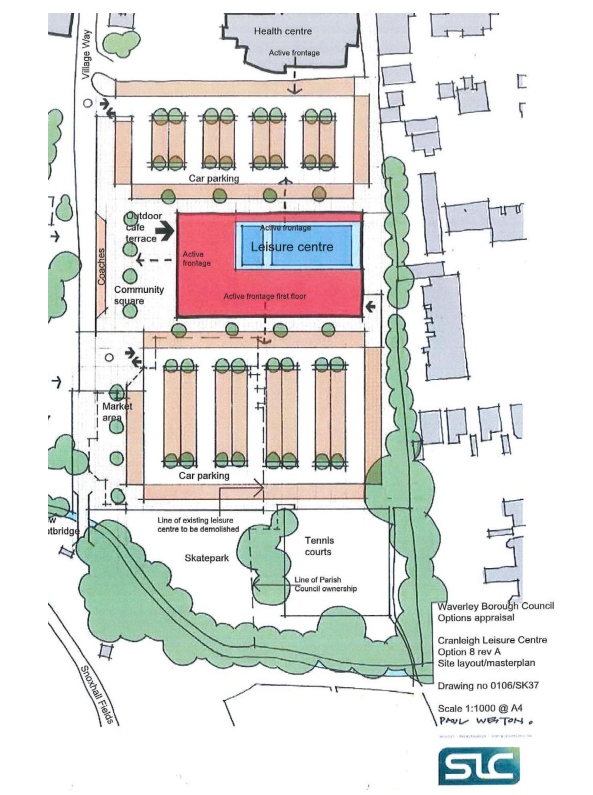 Revealed: New Cranleigh Leisure Centre Masterplan and discounted options