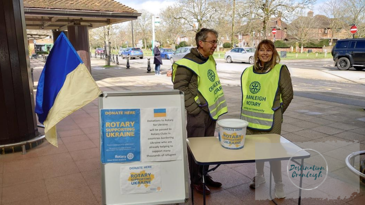 Cranleigh Rotary raises £25,000 for Ukraine